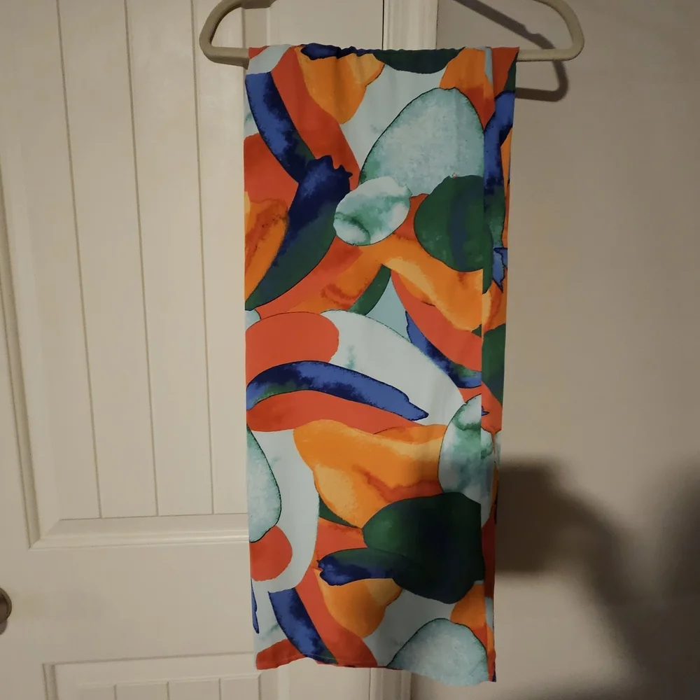 New York & Company Multicolor Abstract Apparel - Picture 5 of 12